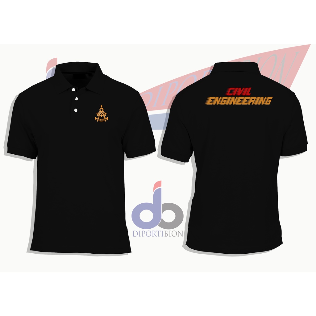 KAOS POLO TEKNIK / CIVIL ENGINEERING POLO LENGAN PENDEK