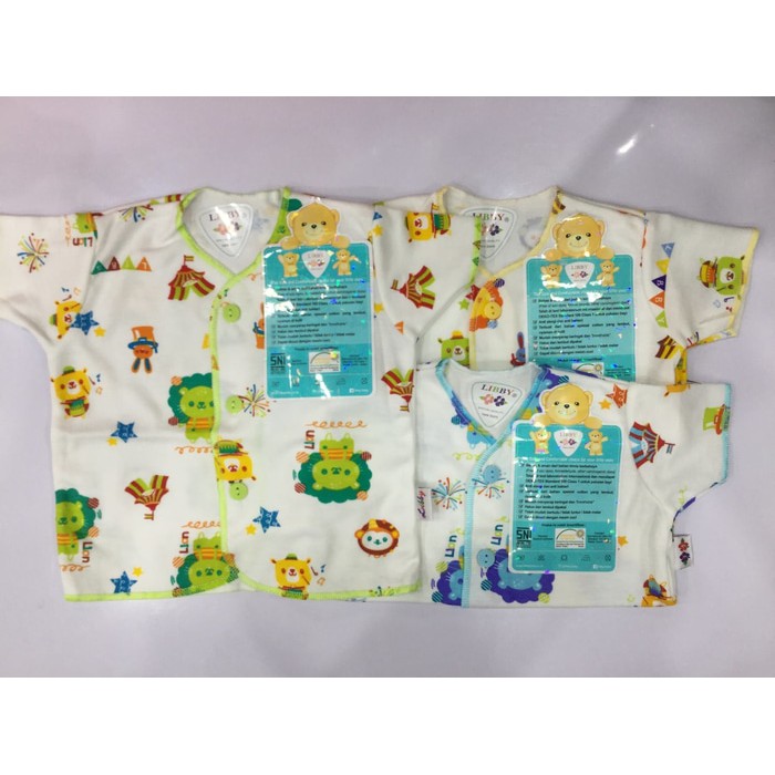 Libby Baby - Baju Pendek SQ Newborn (3pcs)
