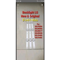 Jual Backlight Tv LG 32LB550A- Backlight TV  Led LG 32LB550A- Lampu TV LG 32LB550A Murah