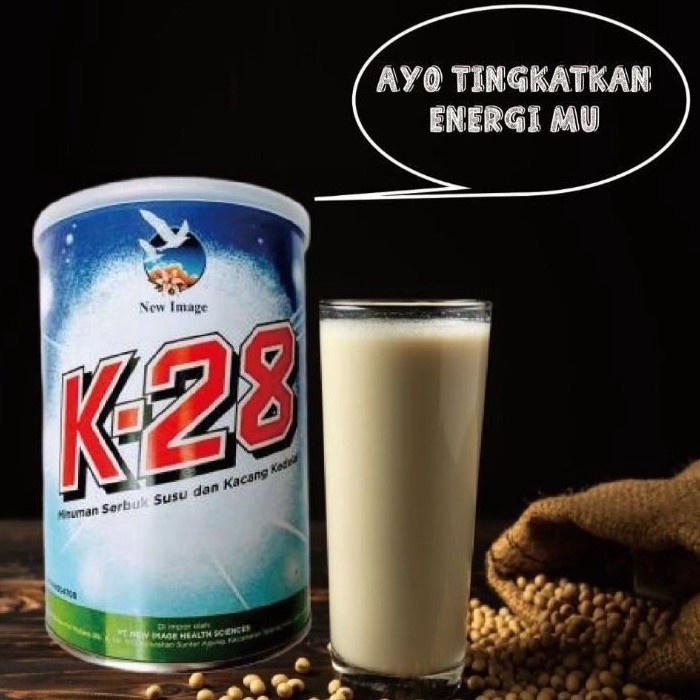 

Susu K28 penambah tinggi badan high protein dari kacang kedelai