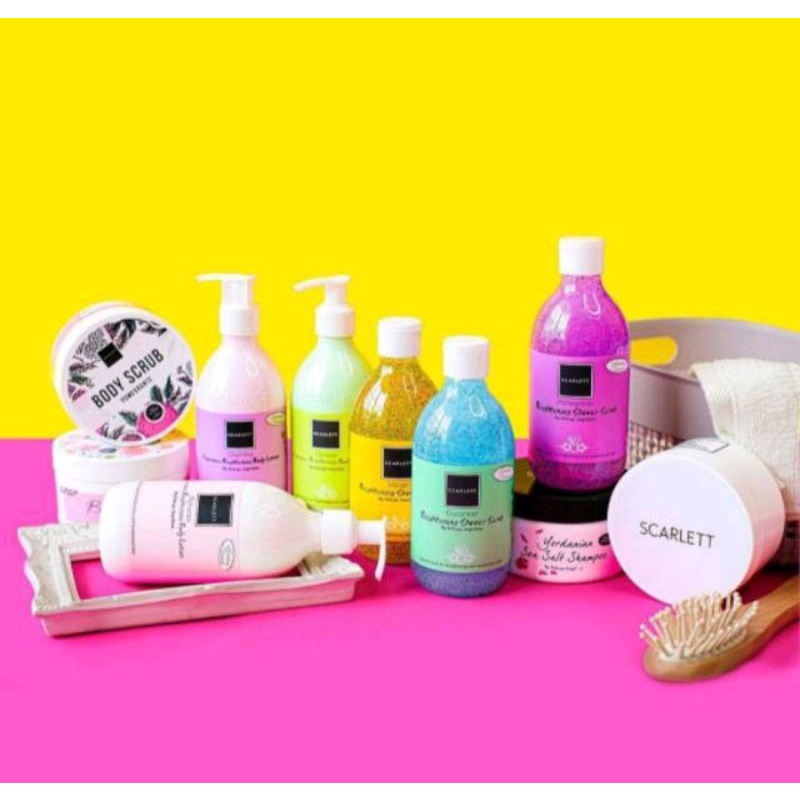 (SCARLET LENGKAP) SCARLET BODY LOTION