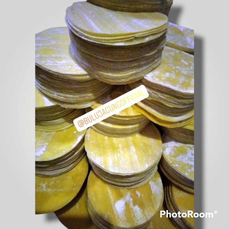 Kulit Dimsum Isi 100 Lembar Kulit Gyoza Kulit Hakau Kulit Pangsit Bulat 8cm