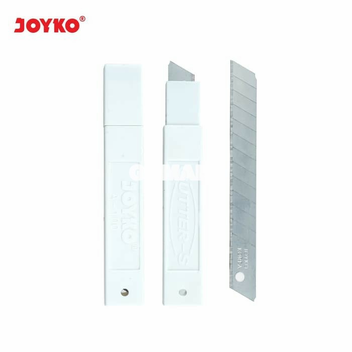 

Cutter Blade Refill Isi Pisau Pemotong Joyko A-100 1 Tube 5 Pcs