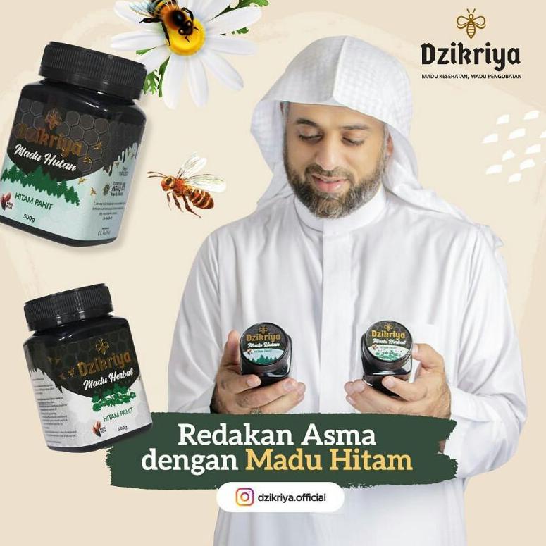 

❇Best Product❆ Madu DZIKRIYA ZIKRIYA ADZIKRIYA Herbal Hutan Sarang Pahit Super Murni Asli J79 ☋