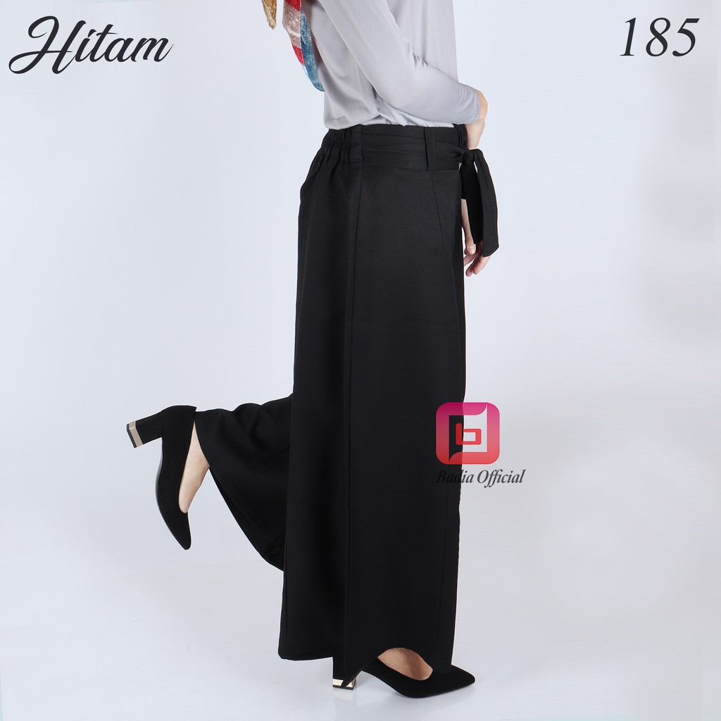 celana kulot palazzo formal gabardin import