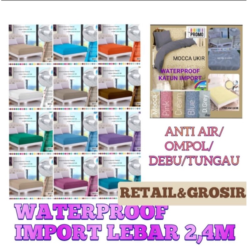 SPREI WATERPROOF 80x180x10/15&80x190x10/15