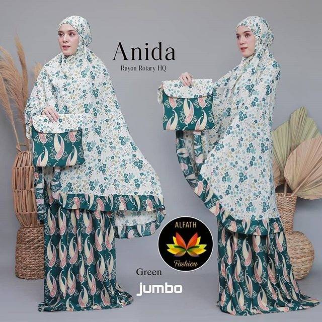 Mukena Batik | Mukena Batik Bahan Rayon Rotary | Mukena Dewasa Murah Ukuran Jumbo | Mukena Solo