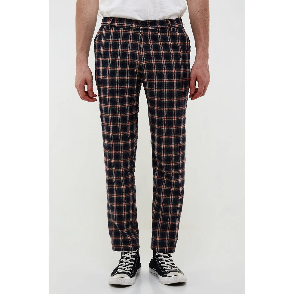 

Erigo Checked Pants Lubis Navy