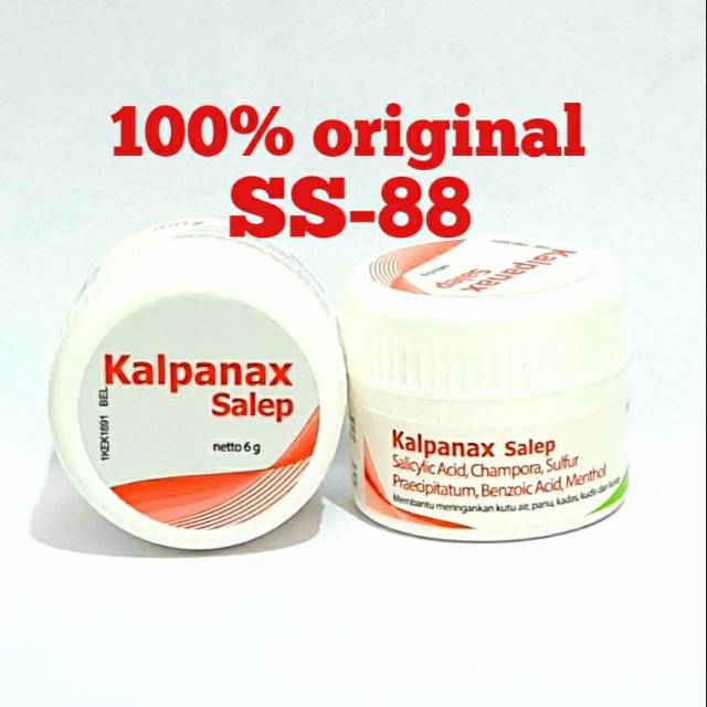 KALPANAX SALEP ~ SALEP KUTU AIR, PANU, KADAS DAN KURAP