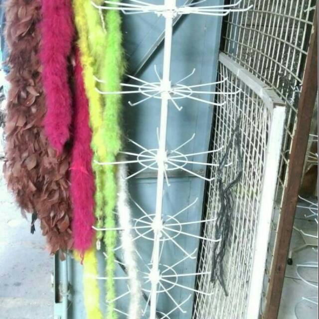 rak matahari 7 susun gantungan cantolan aksesoris hp kalung dll