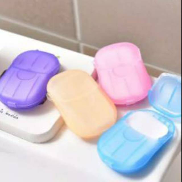 Sabun Kertas untuk Travelling / Paper Soap