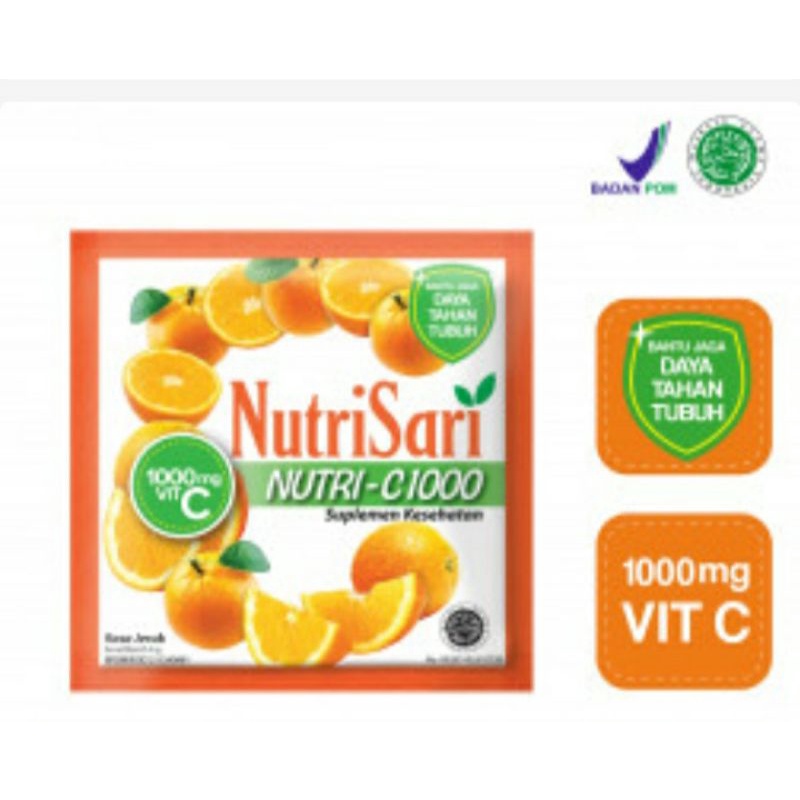 

Nutrisari C-1000 jeruk 40 sashet