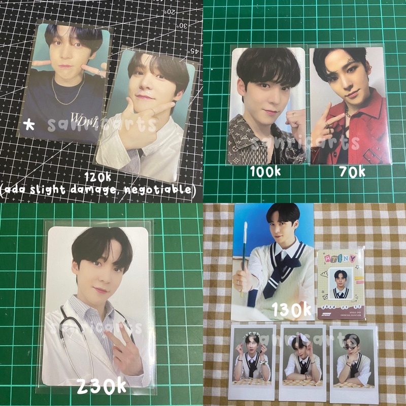 photocard pc ateez yunho mmt job appmus fever pt.2