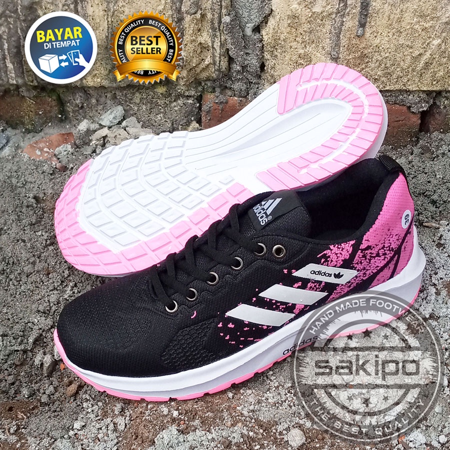 PROMO 8.8 !! SEPATU SNEAKERS WANITA DEWASA REMAJA / SEPATU FITNES AEROBIK GYM WANITA / SEPATU OLAHRAGA WANITA / SEPATU JOGGING WANITA / SAKIPO