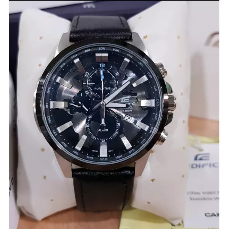 jam Tangan Casio Edifice EFR-303 leatherr