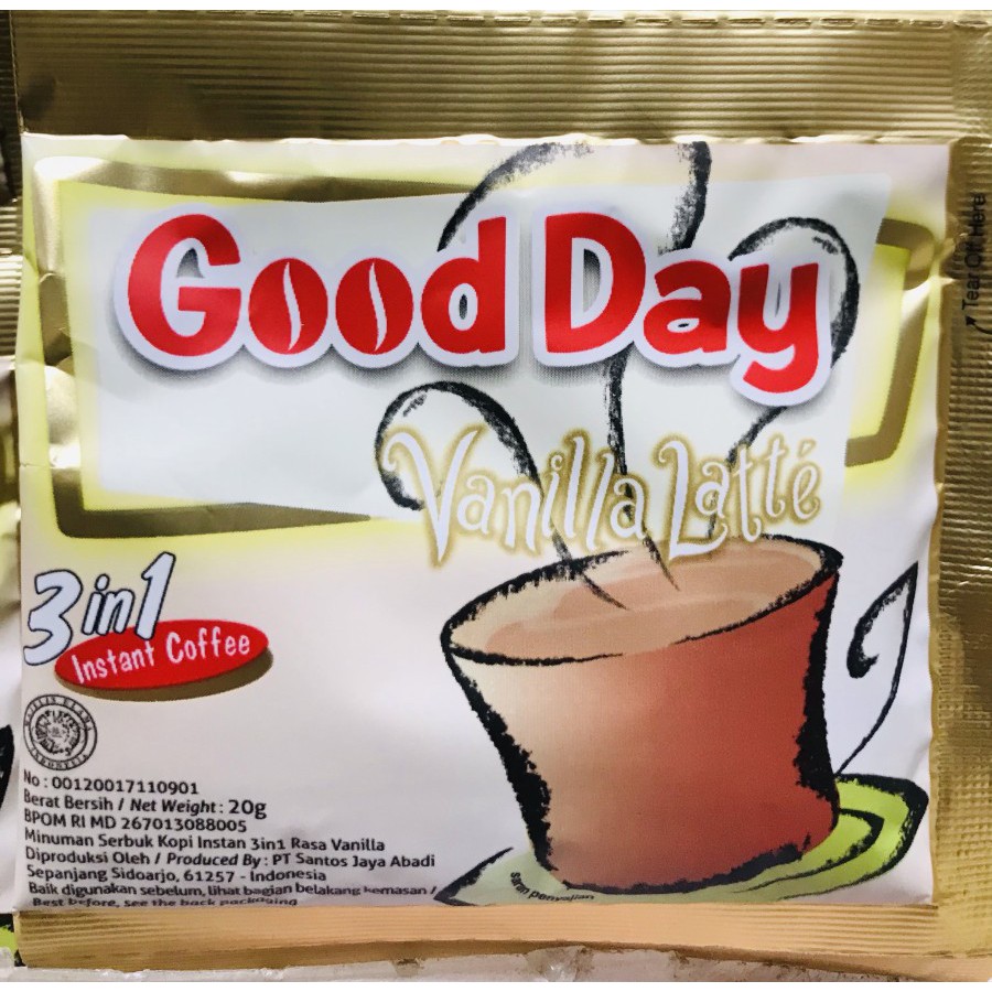 

Good Day Vanilla Latte 10scht @20