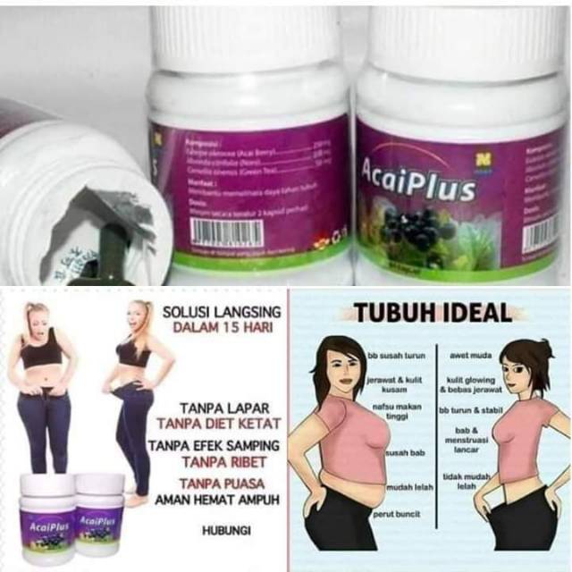 Acai Plus NASA 100% ASLI