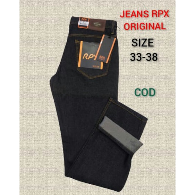 JEANS PANJANG RPX SIZE 33-38