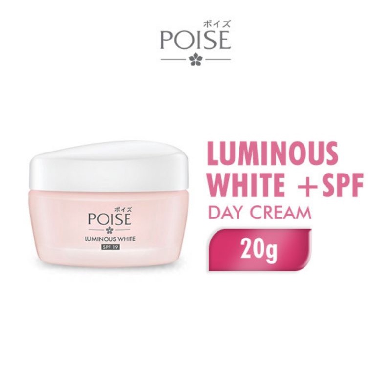 Poise daycream Luminous white