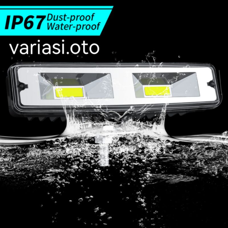 LAMPU TEMBAK SOROT LED BAR CREE CWL WORKLIGHT COB 48W DAN 16 MATA 36W 12VOLT LAMPU LED MOBIL&amp; MOTOR