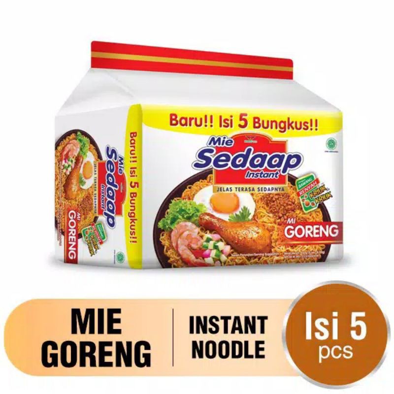 

mie sedap goreng 90 gram×5pcs