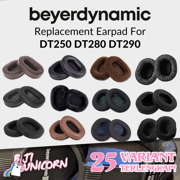 Earcup/Earpad/Ear Cushion Beyerdynamic DT250 DT280 DT290 Busa Bantalan