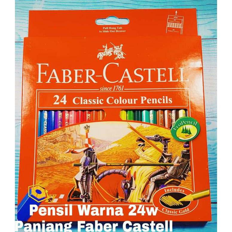 

PROMO Pensil Warna Faber Castell 24 Classic