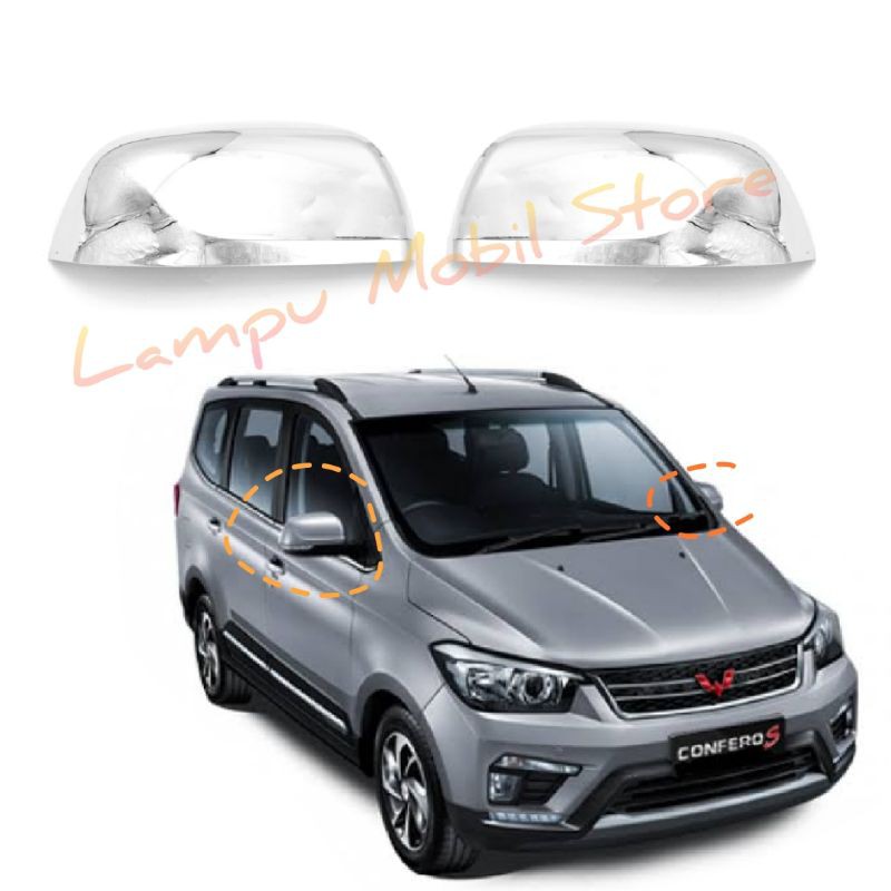 Cover Spion Chrome Wuling Confero