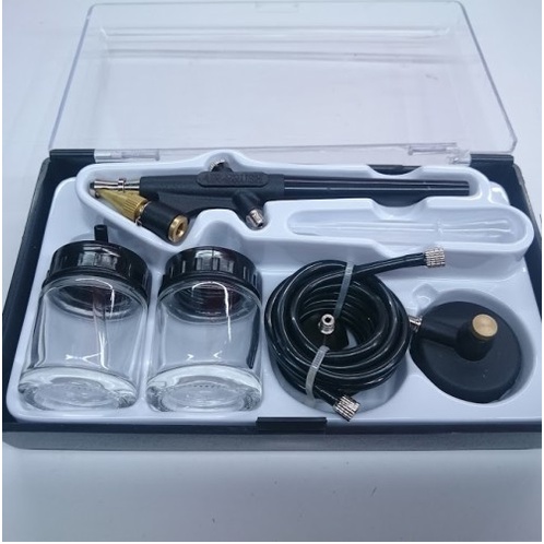 Spray Gun Air Brush / Pen Brush / Paint Brush 138 Einhill Tabung Bawah