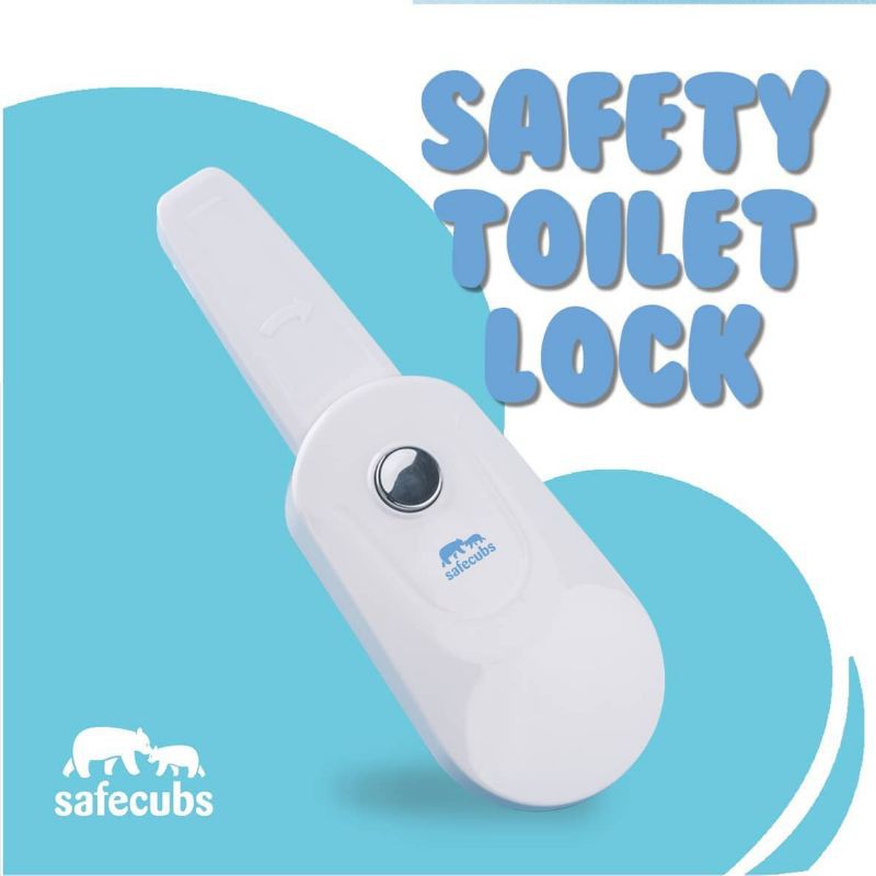 Safecubs safety toilet lock / pengaman pengunci dudukan kloset toilet