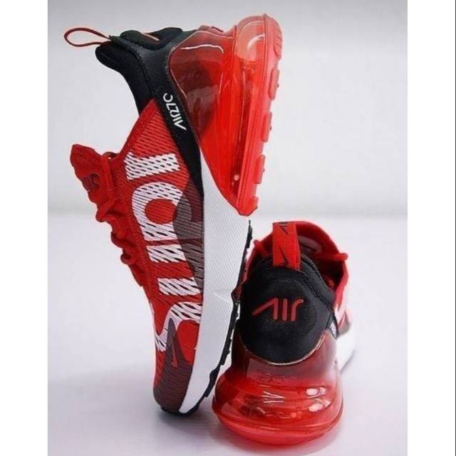 SEPATU PRIA SEPATU COWOK SNEAKERS Nike Airmax Red High Supreme Premium Original