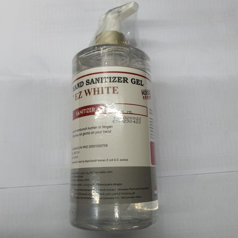 Hand sanitezer gel EZ white 500ml