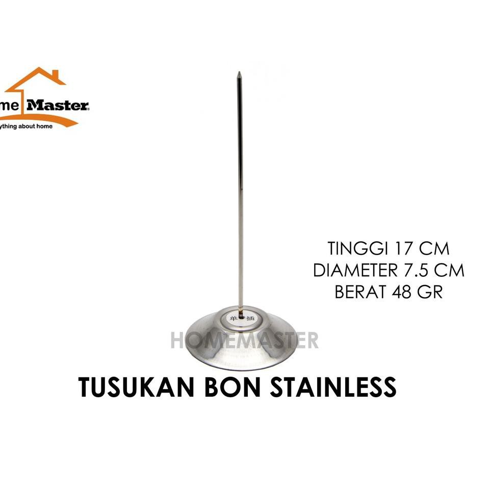 

Bestseller 6A0YS HomeMaster Tusukan Bill/Memo/Bon/Nota Stainless TSBON 73 Murah Banget