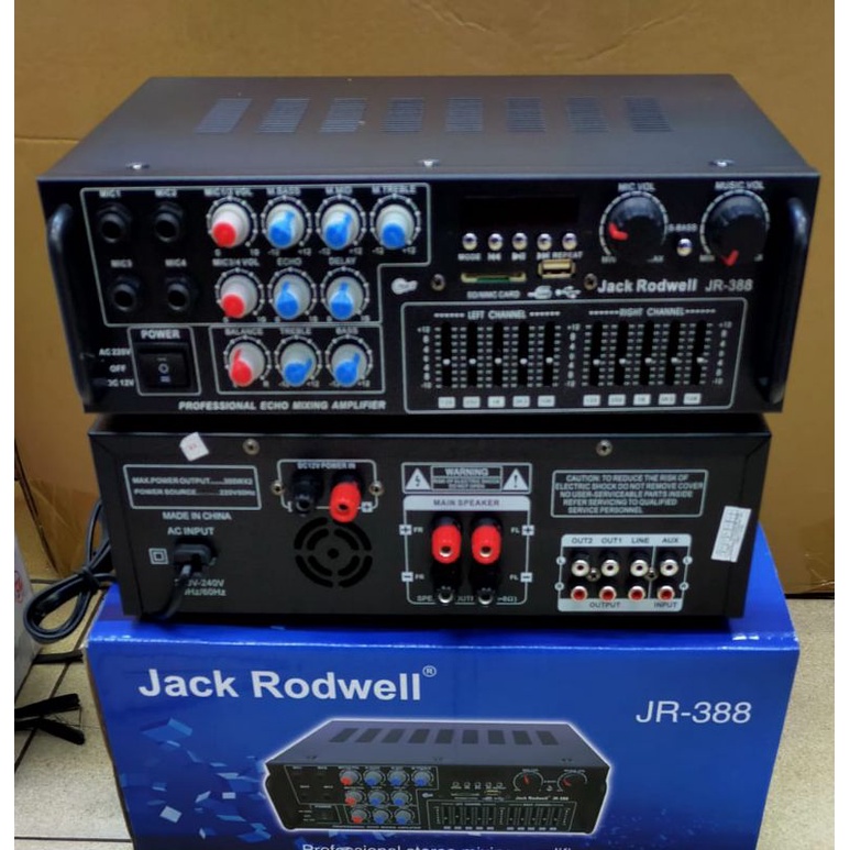 Amplifier Jack Rodwell JR 388 Original Bluetooth