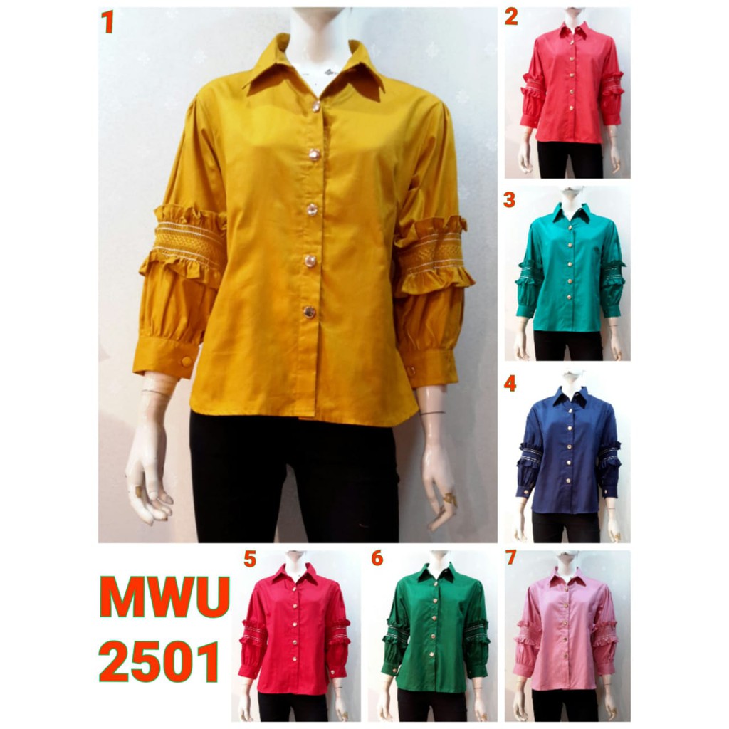 [MWU 2501] Blus/Blouse/Baju/Dress Murah