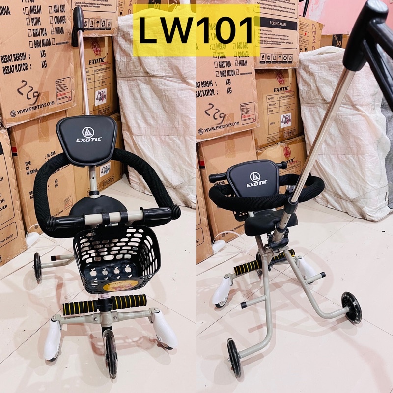 STROLER BAYI SPACE BABY EXOTIC RODA LIMA LW 101 / LW201 / LW 201 / LW003 / LW 002 ADA KERANJANG DAN BANTAL SANDARAN