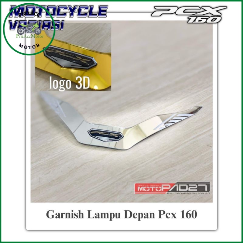 Garnish Lampu Depan Pcx 160 Garnis Alis Lampu Depan PCX 160