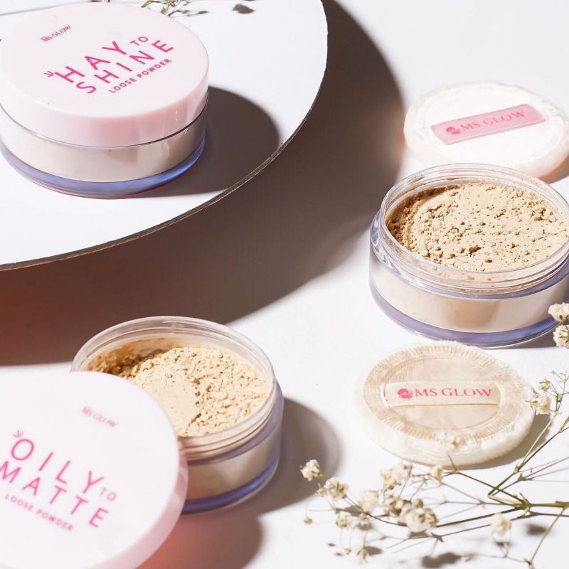 Ms Glow Perfect Glow Loose Powder / BAYAR DITEMPAT COD-3