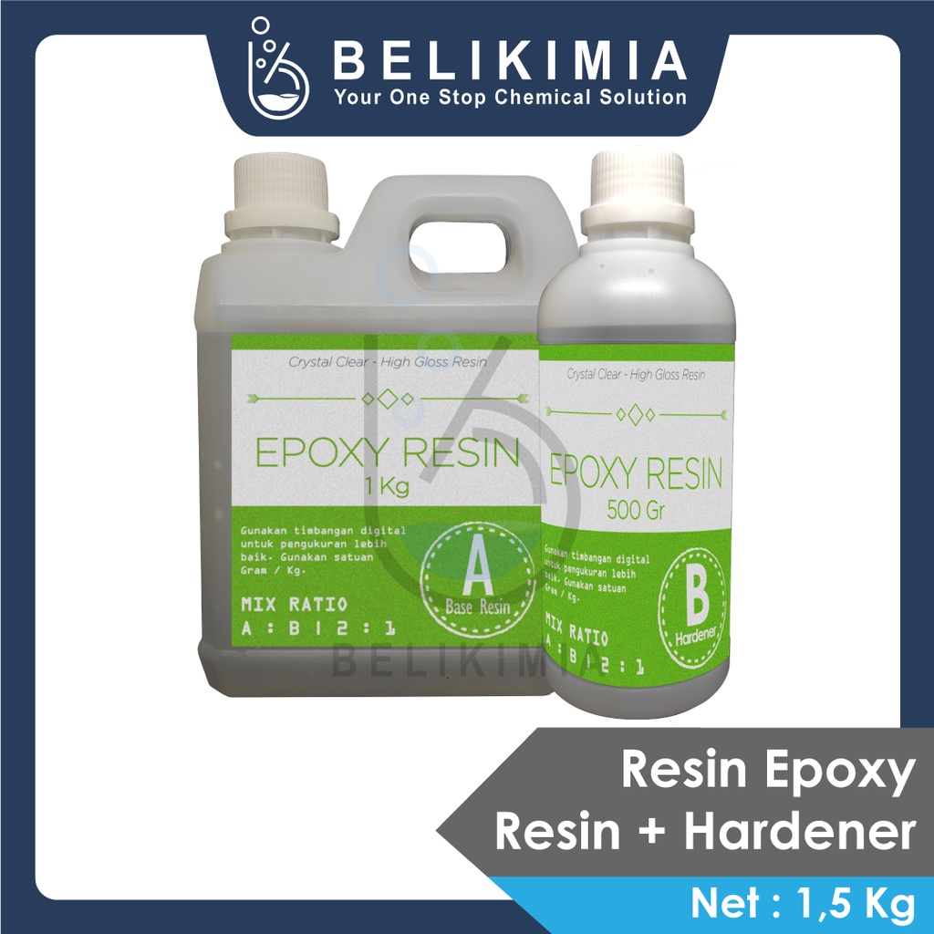 Epoxy Resin Bening 1,5 Kg