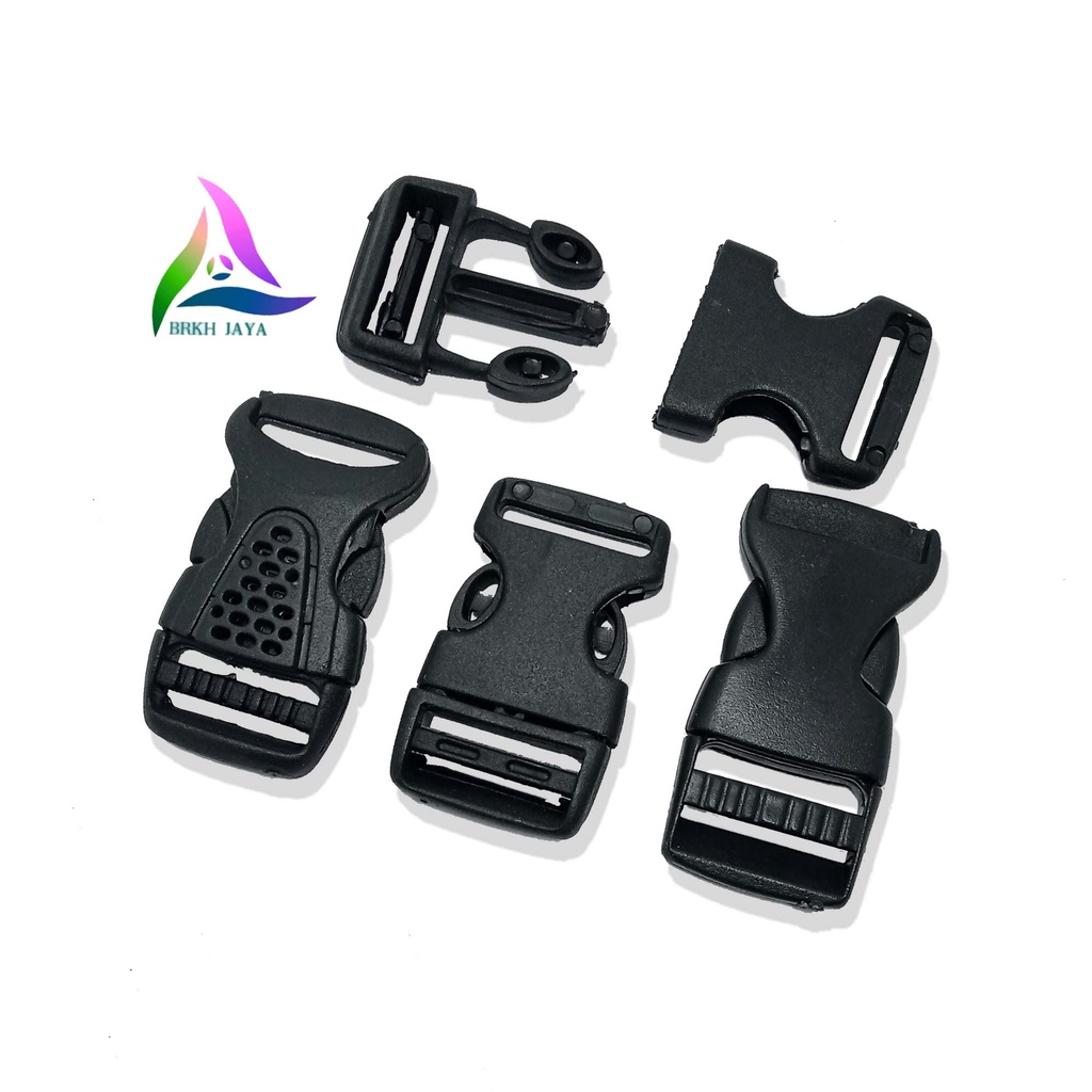 KUNCI SODOK TAS/SLOT TAS 2.0 CM PLASTIK BUCKLE PP