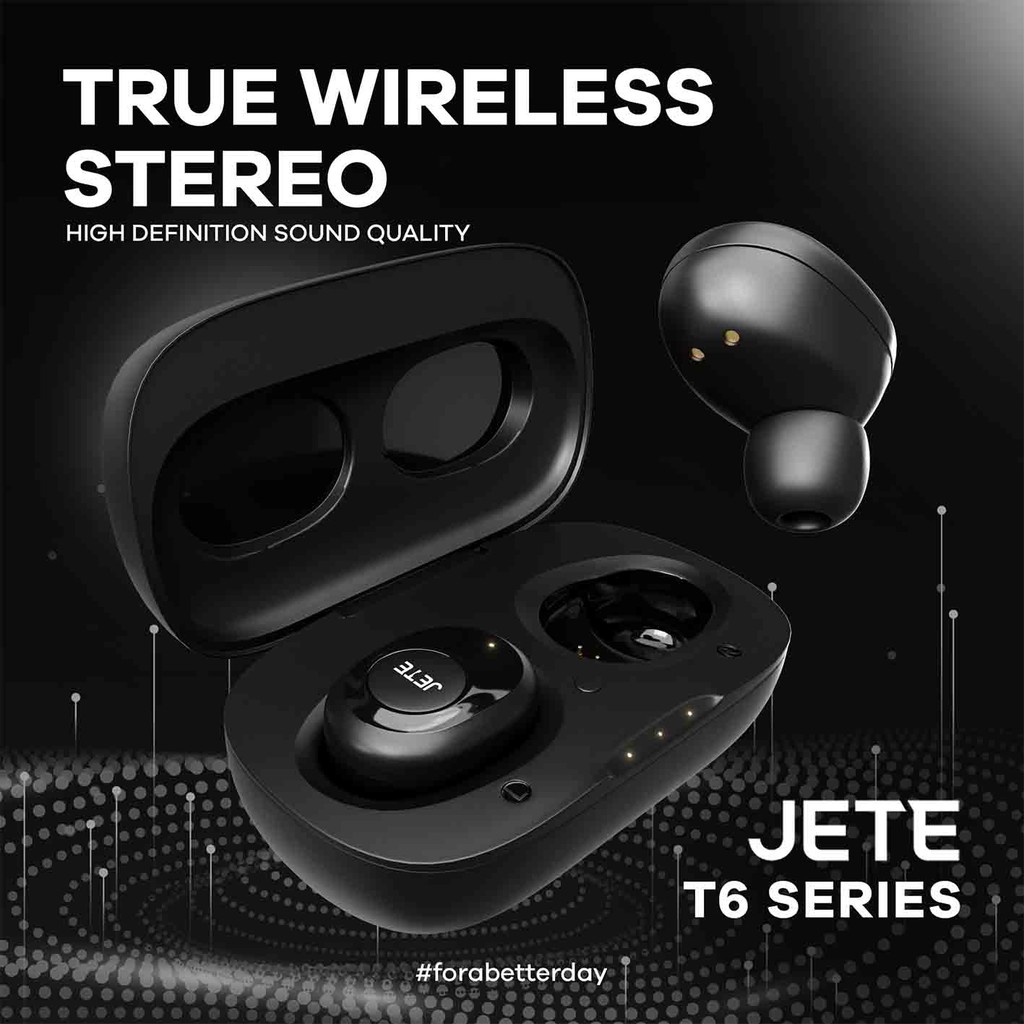 TWS - Headset Bluetooth - Earbuds JETE T6