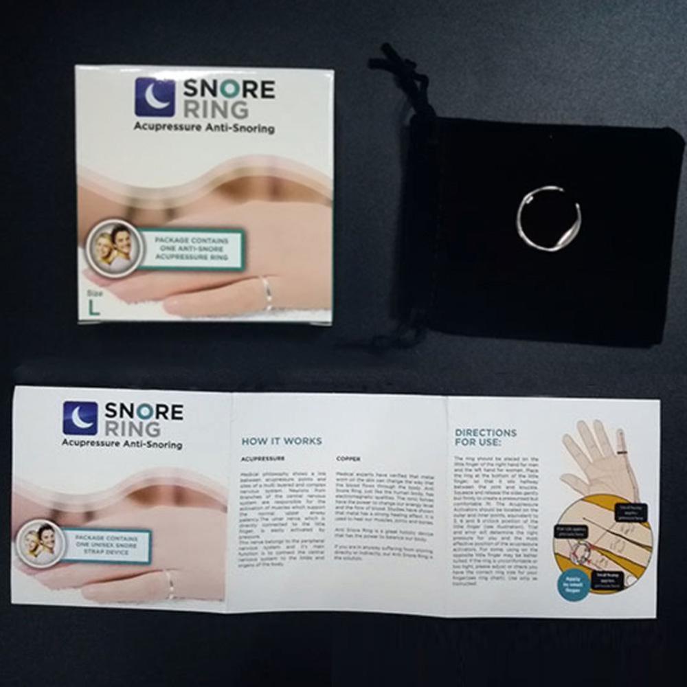 Timekey Cincin Acupressure ANTI Dengkur - 3 Ukuran A4K9