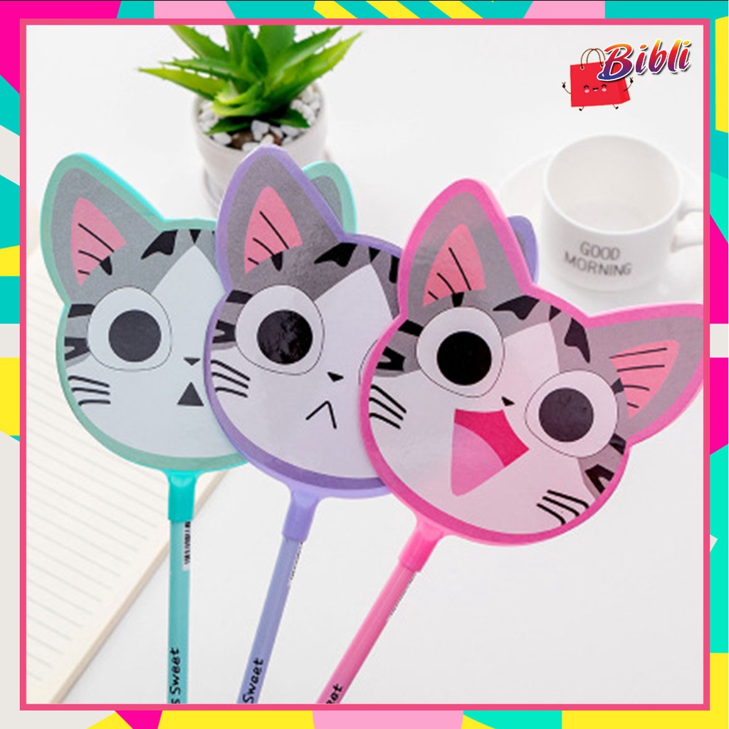

Pulpen Kipas Karakter Kucing Pena Kipas Animal Souvenir Lucu 476