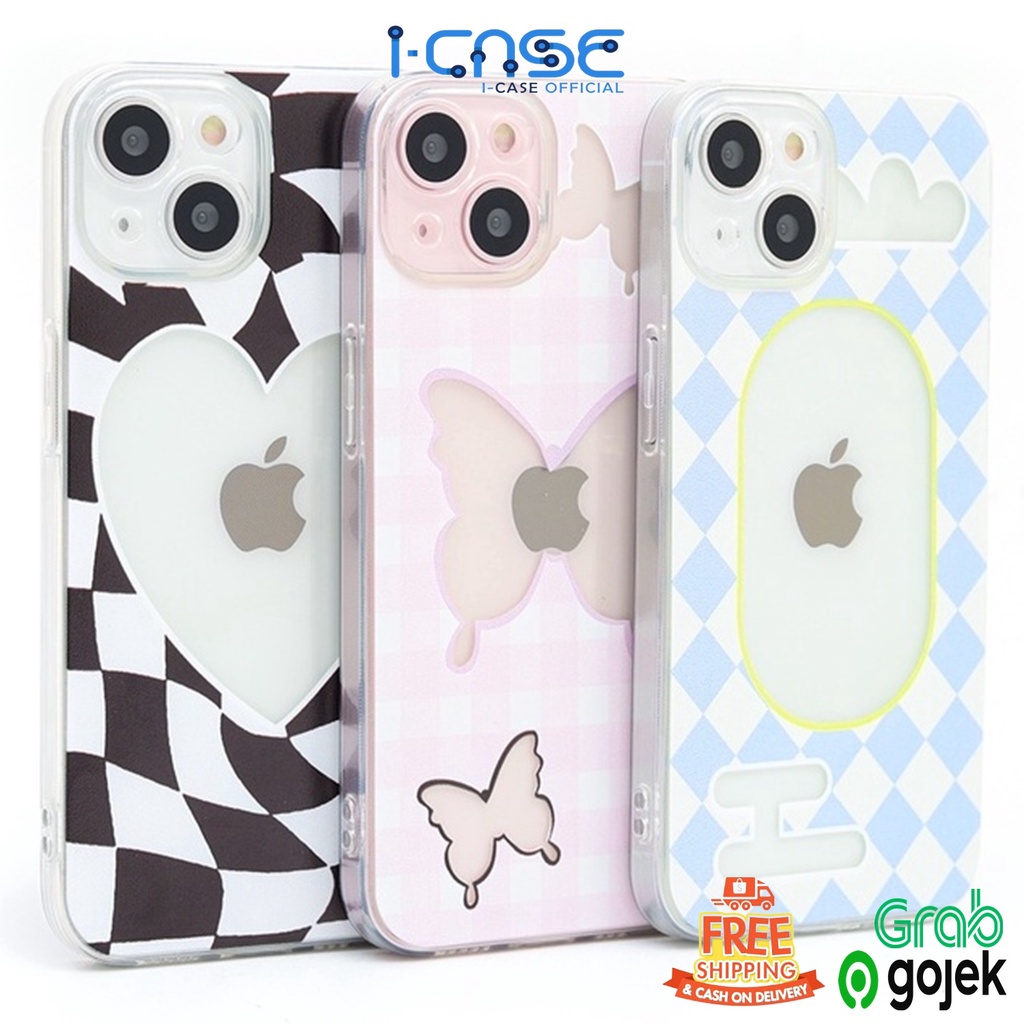 Soft Case Rubiks 3 Motif Full Lens Cover For iPhone 7 8 PLUS XR X XS 11 12 13 MINI PRO MAX