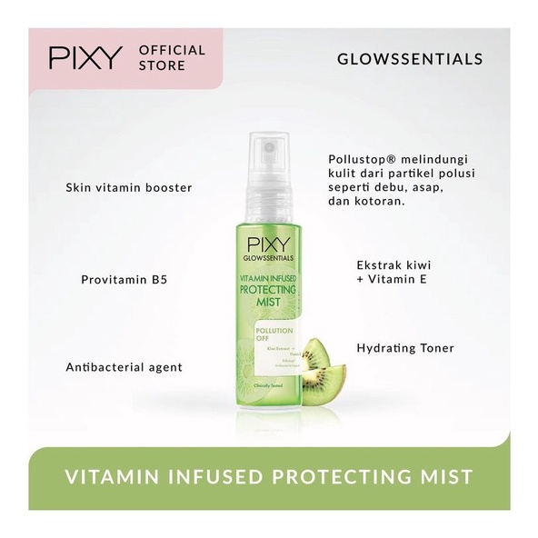 Pixy Glowssentials Vitamin Infused Protecting Mist 60 ml / Pixy Glowssentials Series