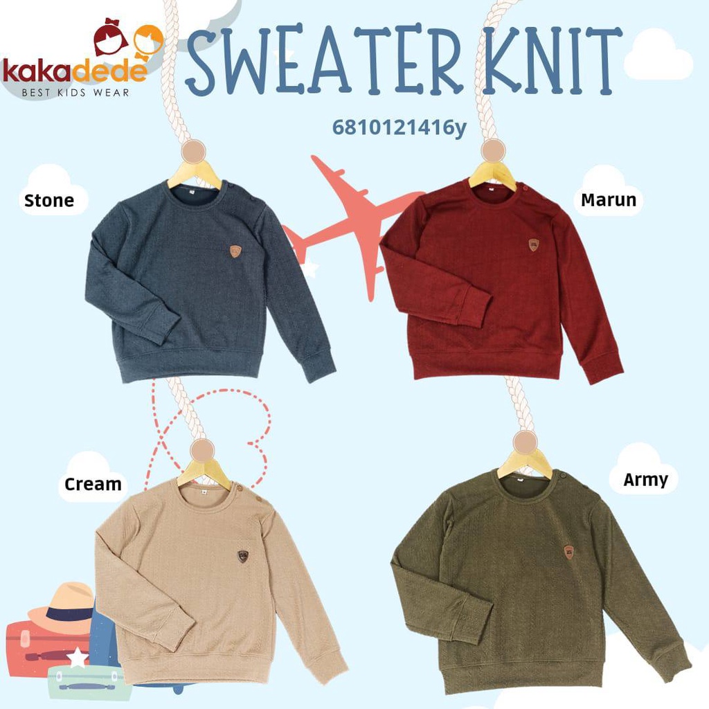 Sweater Anak Knit by Kakadede