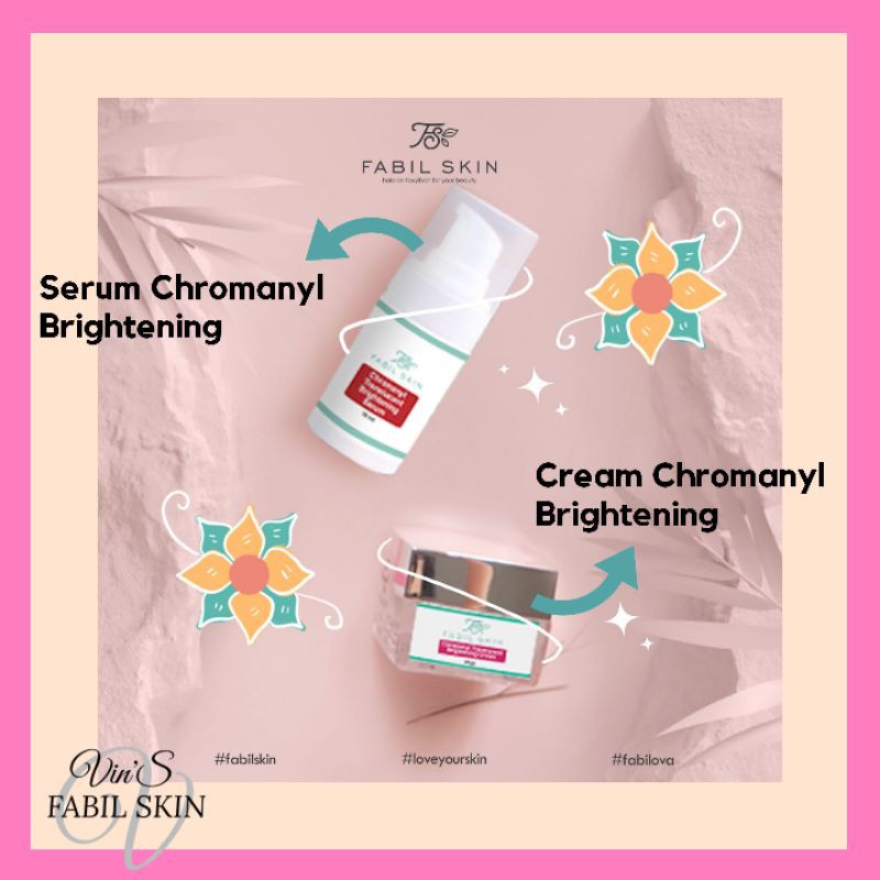 Fabil Skin Paket Glowing - serum wajah, cream wajah, skincare, cream glowing, perawatan wajah.