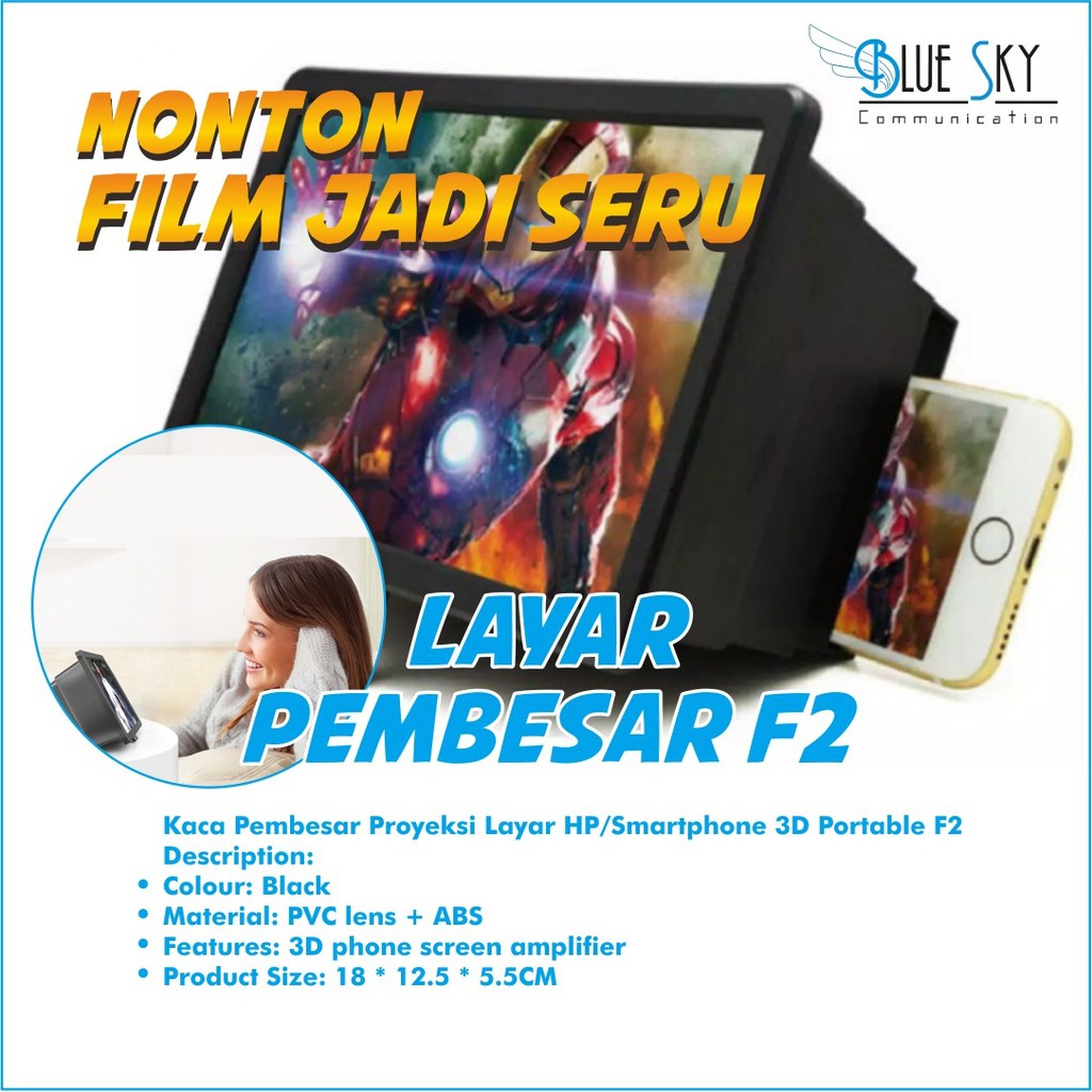 LAYAR PEMBESAR HANDPHONE F2