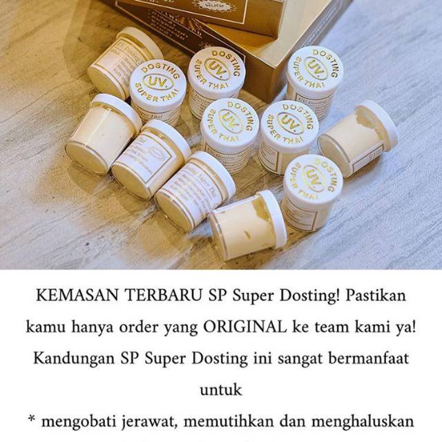 [TERMURAH!][LUSINAN] CREAM SP DOSTING SUPER THAILAND (12 PCS/1 LUSIN)  ORIGINAL