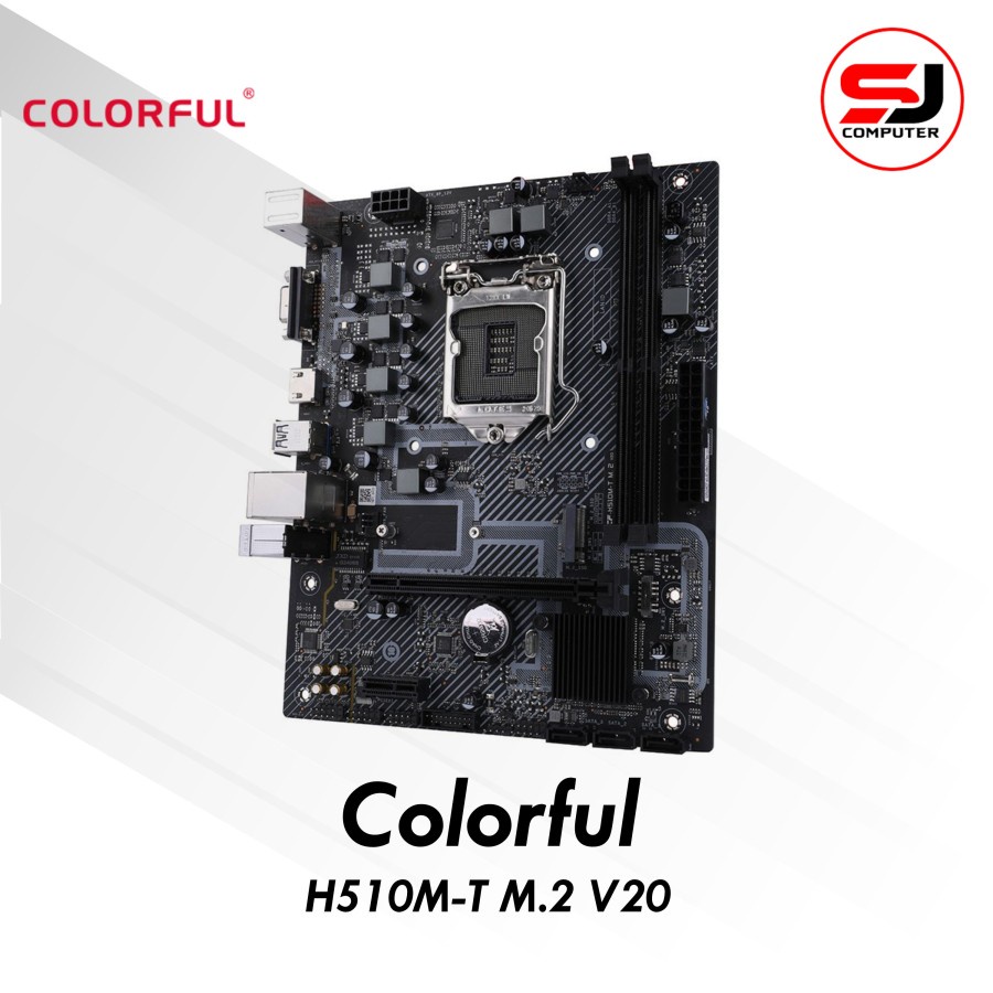 Motherboard Colorful H510M-T M.2 V20 (LGA1200, H510, DDR4, USB3.2)